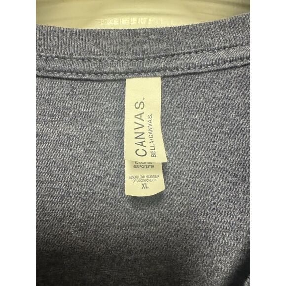 Bella-canvas Men's Blue T-shirt XL - Picture 3 of 3